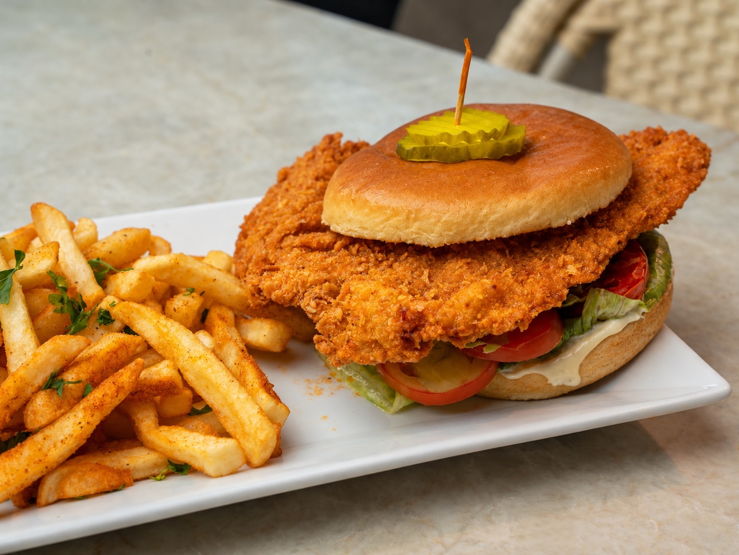 Hot Honey Chicken Sandwich
